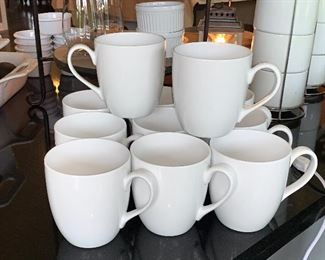 White coffee cups