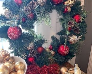 Beautiful Christmas wreath 