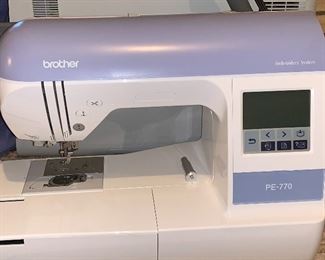 Brother sewing machine Embroidery System PE-770