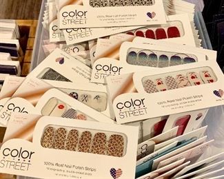 100's of new Color Street Nail Polish Strips:  Manicure in minutes.