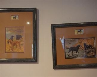 dog framed pictures