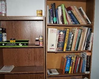 books, book shelves