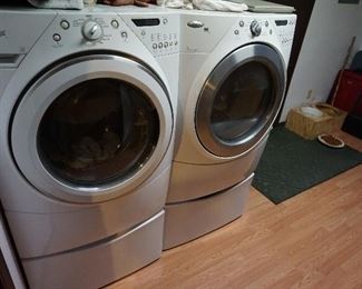 front load washer and dryer
