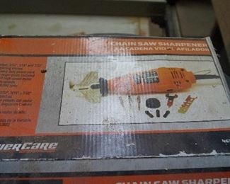 chain saw sharpener