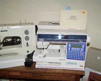 Bernina  sewing machine, Viking sewing machine
