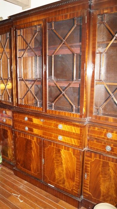 china cabinet with writing desk