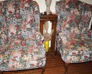 wing back chairs