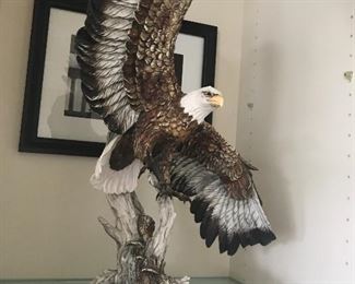 Lovely eagle statue