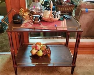 Vintage tea cart