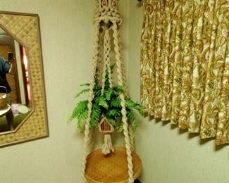 Large hanging macrame (SOLD)