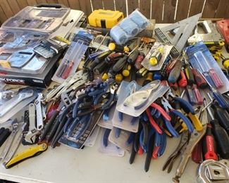 Screwdrivers, Wrenches and Pliers OH MY