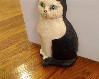 Nice kitty doorstop.