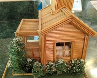 These cute folk art pieces were made from a local artist!  I love them all!!