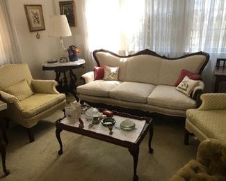 Beautiful antique living room furniture 