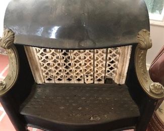 Vintage Radianfire No. 20 heater 
“ The Humfrey” 
Signed by General Gas Light Co. 
Kalamazoo, Mich. 