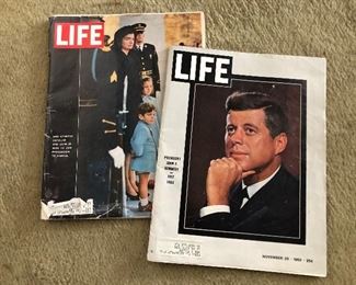 1963 Look Magazines
President Kennedy ‘ assassination 