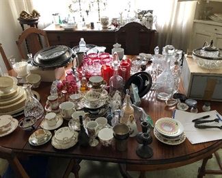 Huge assortment of dinnerware 