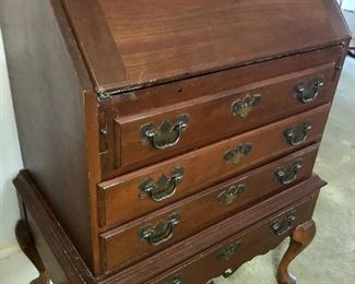 Vintage slant style desk