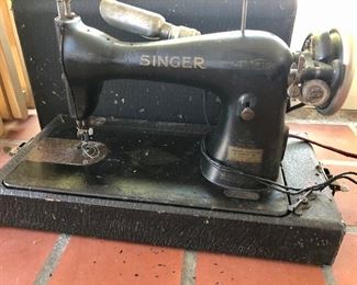 Old Singer sewing machine