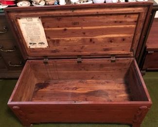 Cedar chest by Lanes