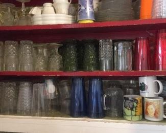 Many glasses from 60’s, 70’s and beyond!