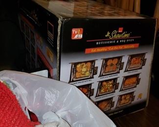 Rotisserie & BBQ oven NIB