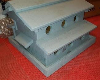 Homemade bird house
