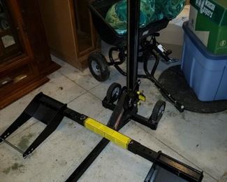 Two wheel car dolly