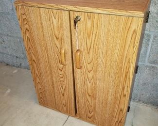 VHS storage cabinet --- (ssshhhhhh....filled with R+ movies ;-)