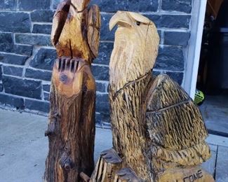 Chainsaw art!!!