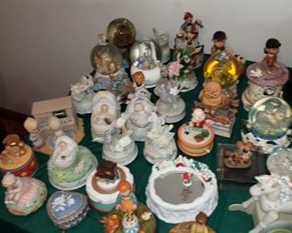 More music boxes.