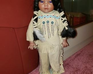 Native American Indian doll
