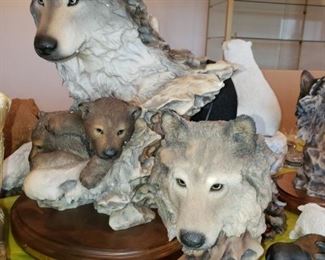 More statues