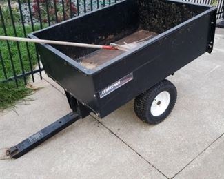 Trailer for Craftsman riding mower