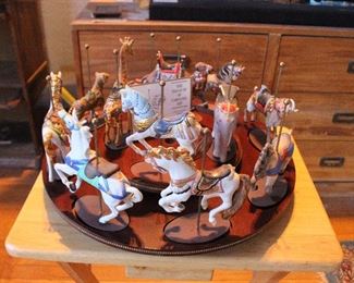 Carousel collectible treasure collection.