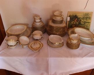 Large set of china.