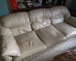 Leather sofa