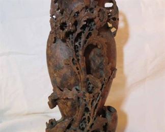 Soapstone large vase