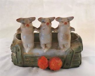 Antique German Three Piggies Fairing