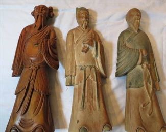 Carved Chinese Figurines