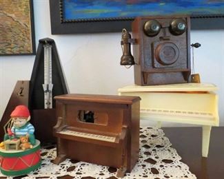 Vintage Music Boxes