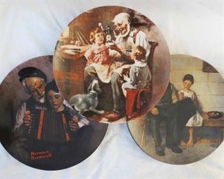 Norman Rockwell Collector Plates