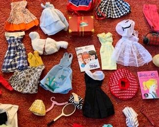 vintage Barbie clothes and accessories