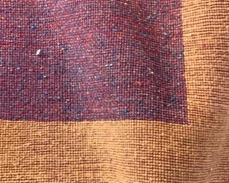 8.5 x 11.5 Tibetan rug, hand woven, all wool
