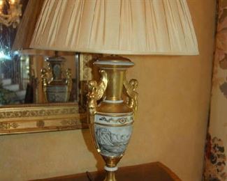 Old Paris style lamp