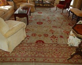 Beautiful rugs throughout
