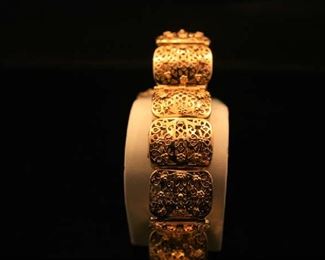 14K Gold Omega Watch Bracelet