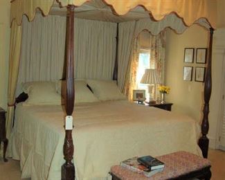 Four poster canopy bed