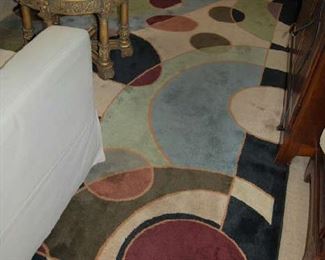 Contemporary designed rug