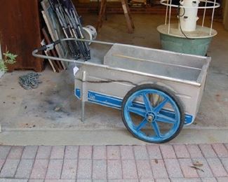 Aluminum yard cart